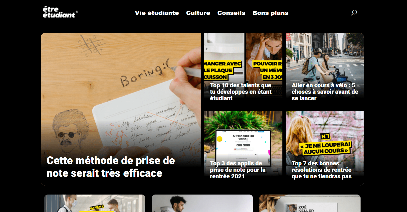 Être Etudiant, le premier média français pour les étudiants