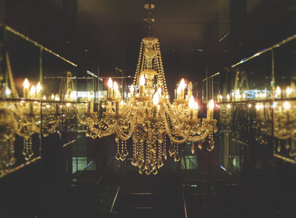 un lustre de luxe